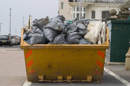 Local waste disposal support for offices and retail units in London