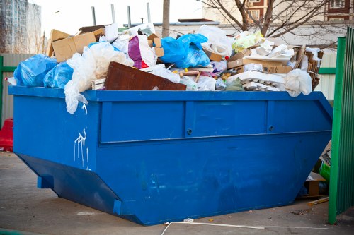 Professional loft clearance service for a London home