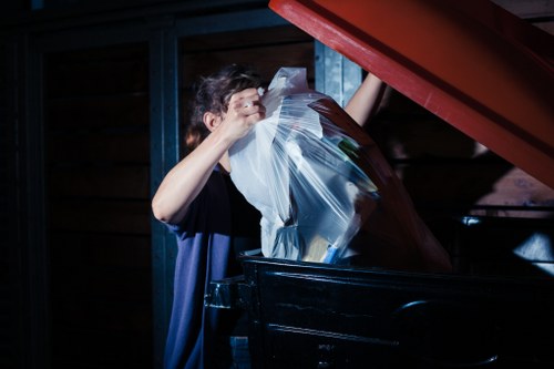 Complaint review process for a missed rubbish collection service