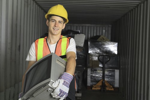 Waste load measured for a clear rubbish removal price estimate