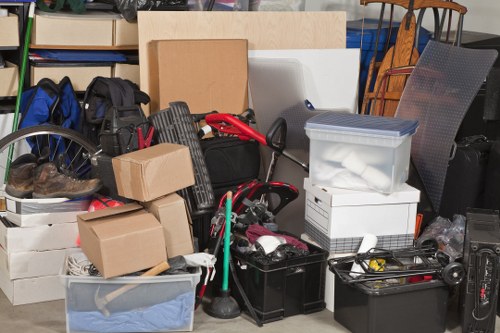 Waste collection for a London flat with narrow access