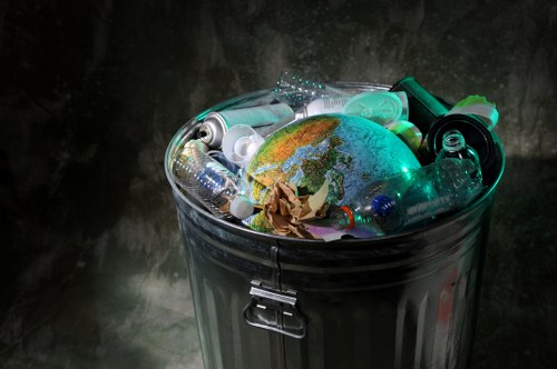 Commercial waste collection for offices and shops in London